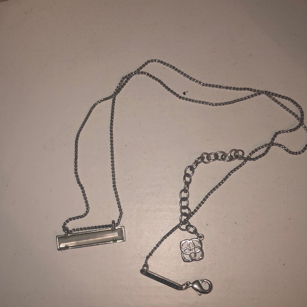 Silver Kendra Scott Necklace